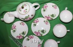 10 Piece Aynsley Fine Bone China England Robert Huang English Rose Gold Exclusve