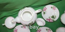 10 Piece Aynsley Fine Bone China England Robert Huang English Rose Gold Exclusve