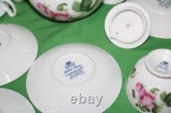 10 Piece Aynsley Fine Bone China England Robert Huang English Rose Gold Exclusve