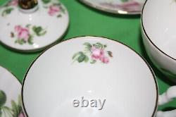 10 Piece Aynsley Fine Bone China England Robert Huang English Rose Gold Exclusve