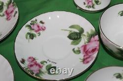 10 Piece Aynsley Fine Bone China England Robert Huang English Rose Gold Exclusve