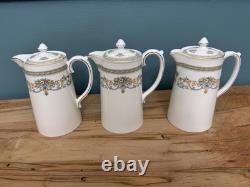 102pc Aynsley Henley Fine Bone China Set, 12 Place Settings, England, Pristine