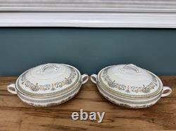 102pc Aynsley Henley Fine Bone China Set, 12 Place Settings, England, Pristine