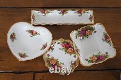 103 Piece Royal Albert England 1962 Old Country Roses Fine China Dinnerware Set