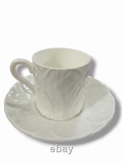 11 Coalport Countryware Demitasse Cup & Saucer Sets Bone China England White