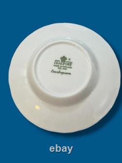 11 Coalport Countryware Demitasse Cup & Saucer Sets Bone China England White 11 Coalport Countryware Demitasse Cup & Saucer Sets Bone China England White