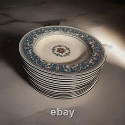 116 Pc. Authentic Wedgwood Florentine Turquoise Bone China. Made In England