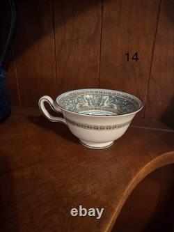 116 Pc. Authentic Wedgwood Florentine Turquoise Bone China. Made In England