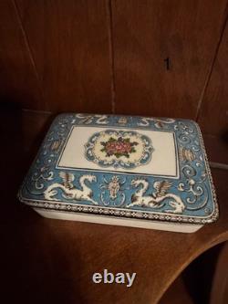 116 Pc. Authentic Wedgwood Florentine Turquoise Bone China. Made In England