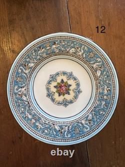 116 Pc. Authentic Wedgwood Florentine Turquoise Bone China. Made In England