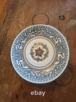 116 Pc. Authentic Wedgwood Florentine Turquoise Bone China. Made In England