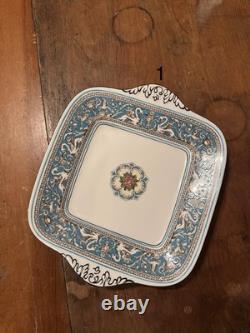 116 Pc. Authentic Wedgwood Florentine Turquoise Bone China. Made In England