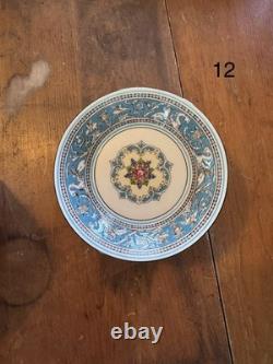 116 Pc. Authentic Wedgwood Florentine Turquoise Bone China. Made In England