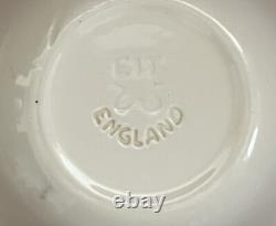 12 Pieces VTG Blue WiIlow England E. I. T. Ironstone China Set For 2