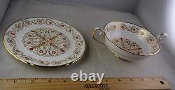 14 Tuscan Fine Bone China F159 Richlieu Cream Soup Bowl & Saucer Sets