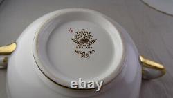 14 Tuscan Fine Bone China F159 Richlieu Cream Soup Bowl & Saucer Sets