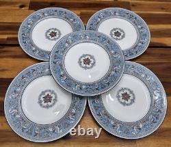 14-pieces Set Wedgwood Florentine Turquoise W2714 Bone China, England