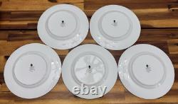 14-pieces Set Wedgwood Florentine Turquoise W2714 Bone China, England