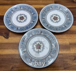 14-pieces Set Wedgwood Florentine Turquoise W2714 Bone China, England