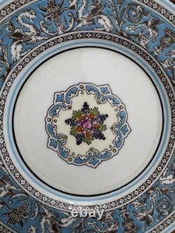 14-pieces Set Wedgwood Florentine Turquoise W2714 Bone China, England