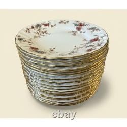 146-PC Minton'Ancestral' Fine Bone China Dinner Service Set for 18 England