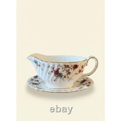 146-PC Minton'Ancestral' Fine Bone China Dinner Service Set for 18 England