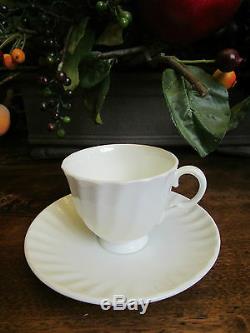 15 Pc ROYAL DOULTON Coffee Set Espresso White Bone China England Cascade Mod