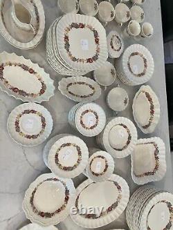 158 Pc. Spode Copeland England Rose Briar Pattern China WILLING TO SEPARATE