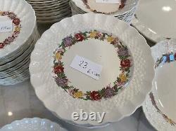 158 Pc. Spode Copeland England Rose Briar Pattern China WILLING TO SEPARATE