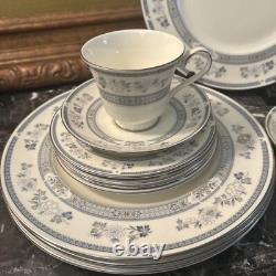 16 Piece china service For 4 Royal Doulton Woodland Pattern Minton Penrose