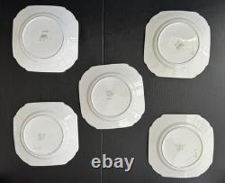 17 Pics Antique Shelley England Bone China Queen Anne Floral Tea Set