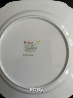 17 Pics Antique Shelley England Bone China Queen Anne Floral Tea Set