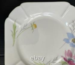 17 Pics Antique Shelley England Bone China Queen Anne Floral Tea Set