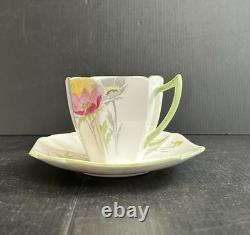 17 Pics Antique Shelley England Bone China Queen Anne Floral Tea Set