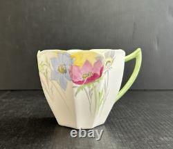 17 Pics Antique Shelley England Bone China Queen Anne Floral Tea Set