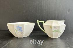 17 Pics Antique Shelley England Bone China Queen Anne Floral Tea Set