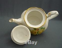18 Piece Royal Albert England Bone China YELLOW TEA ROSE Tea Set Service for 4