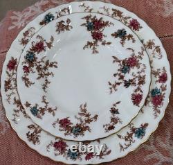 1952 Minton England Ancestral S-376 Bone China 48 Piece Dinner Set Service for 8