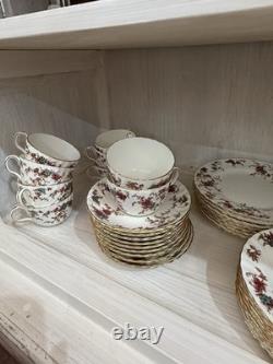 1952 Minton England Ancestral S-376 Bone China 48 Piece Dinner Set Service for 8