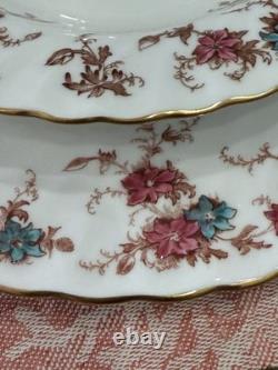 1952 Minton England Ancestral S-376 Bone China 48 Piece Dinner Set Service for 8