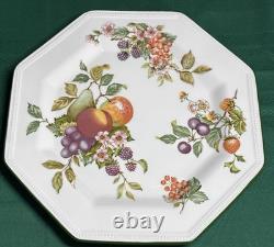 1990 Vtg 22-Pc Johnson Bros England Fresh Fruit Octagonal Service for 5-Pristine