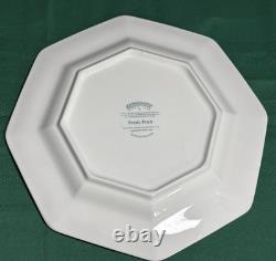 1990 Vtg 22-Pc Johnson Bros England Fresh Fruit Octagonal Service for 5-Pristine