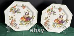 1990 Vtg 22-Pc Johnson Bros England Fresh Fruit Octagonal Service for 5-Pristine