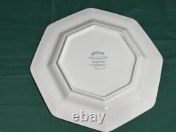 1990 Vtg 22-Pc Johnson Bros England Fresh Fruit Octagonal Service for 5-Pristine