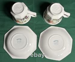 1990 Vtg 22-Pc Johnson Bros England Fresh Fruit Octagonal Service for 5-Pristine