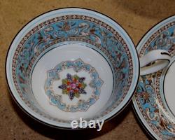 20 Pcs Wedgwood England Bone China Florentine Turquoise W2714 4 Place Settings