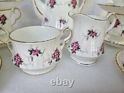 20 Piece Spode Hammersley England Princess House Windsor Rose Fine China Tea Set