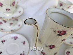 20 Piece Spode Hammersley England Princess House Windsor Rose Fine China Tea Set