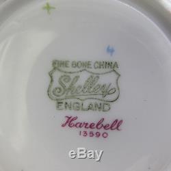 20pc SET Shelley England Bone China HAREBELL Service for Four