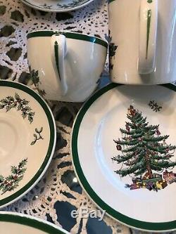 24 Piece Spode CHRISTMAS TREEPlace Setting For Four